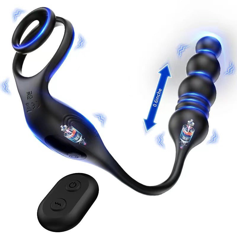 Wireless Remote-Controlled Male Telescopic Prostate Massager