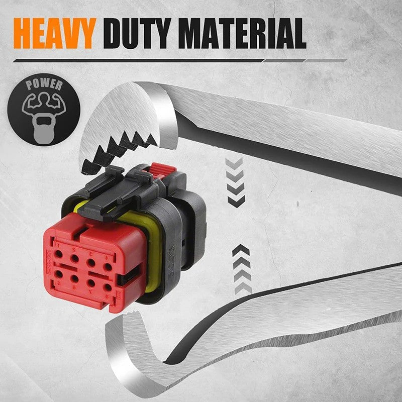 3x Electrical Connector Disconnect Pliers For Cars Automotive Plug Removal Plier