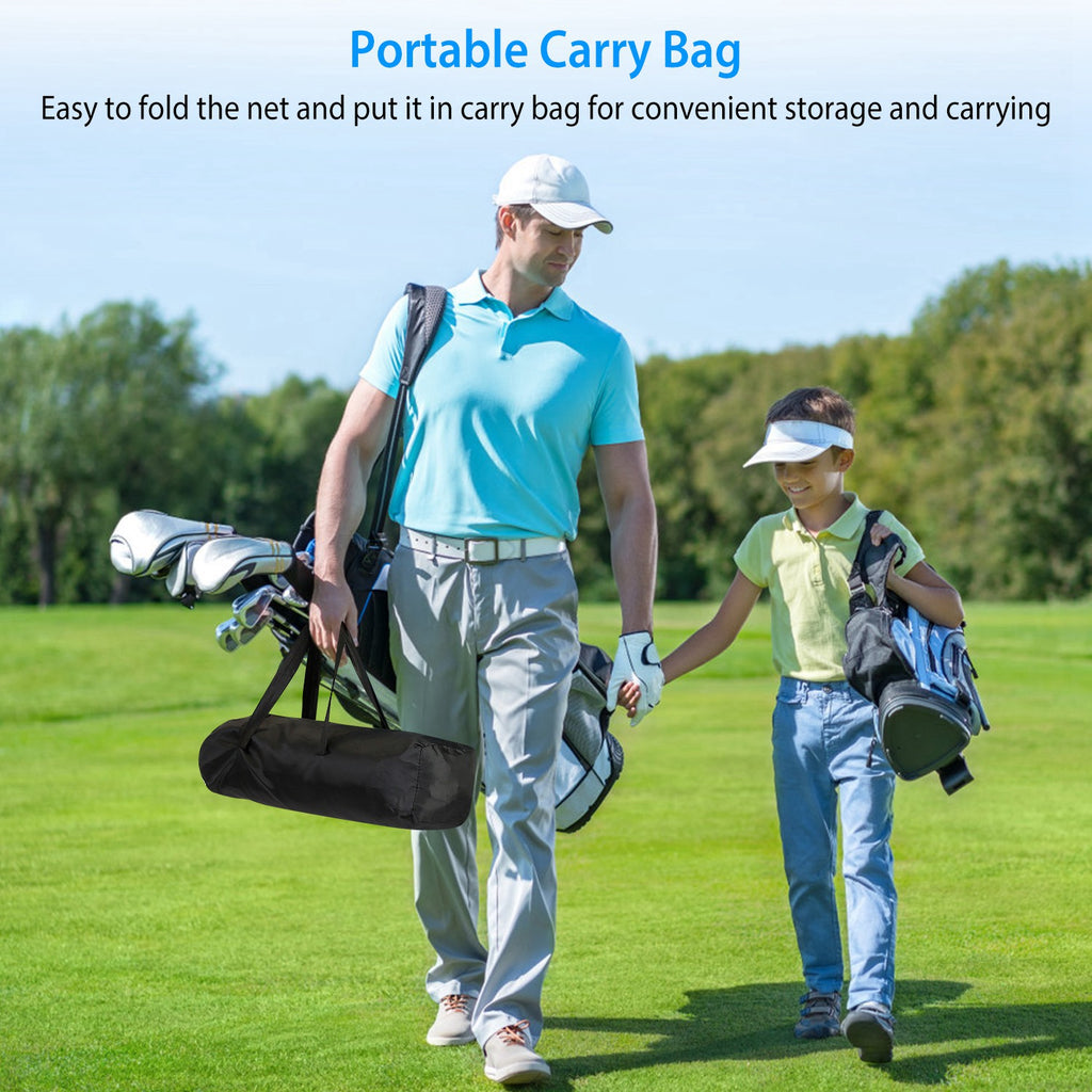 Golf Net Golf Training Aids Practice Nets Driving Hitting Nets With Target Cloth Carry Bag For Indoor Outdoor Sports
