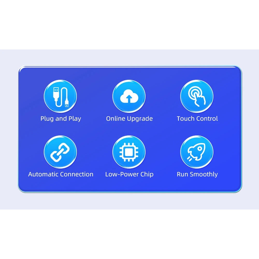 Support pan European shipping--2in1 Wireless CarPlay Dongle Wireless Android Auto Adapter AI Smart Box Car Intelligent Systems For Car With Wired CarPlay