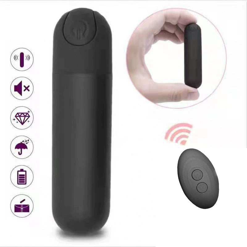 10 Modes Remote Control Bullet Vibe For Women, Rechargeable Portable Intimate Personal Massager With Adjustable Wearable Panties, Female Personal Wellness Device
